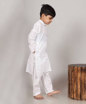 White kurta set 4
