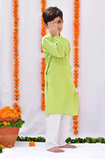 Pistachio kurta set