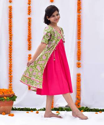 Pink rose shrug set 2
