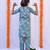 Sky blue bahar angrakha set