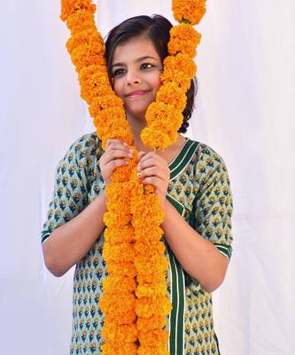 Green gulbagh angrakha set 4