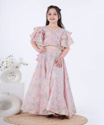Multi qurbat lehenga set 1