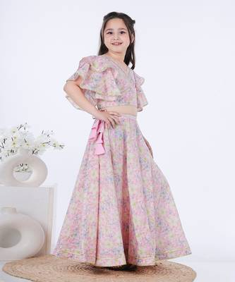 Multi qurbat lehenga set 2