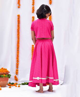 Pink umang lehenga set 3