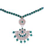 Rakshabandhan Special Designer Pearl Hanging Floral Lumba Rakhi for Bhabhi 