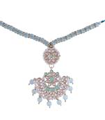 Rakshabandhan Special Designer Pearl Hanging Floral Lumba Rakhi for Bhabhi 