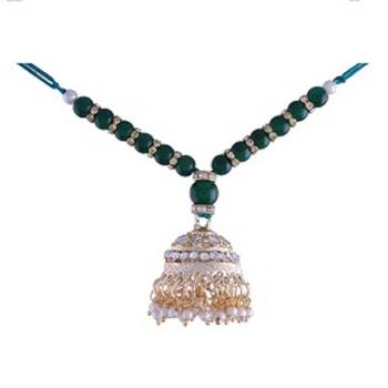Rakshabandhan Special Designer Pearl Hanging Jhumka Lumba Rakhi for Bhabhi  1
