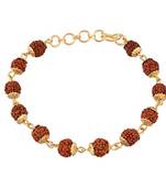  Rudraksha Bracelet Rakhi For Men/Boys 