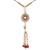  Pearl And Stone Studded Lumba Rakhi For Boys/Men (R615-L)