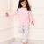 Popcorn pink and unicorn tie die star comfort fit long sleeve pyjama set (pack of 2)