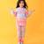 Popcorn pink and unicorn tie die star comfort fit long sleeve pyjama set (pack of 2)