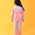 Popcorn pink and unicorn tie die star comfort fit long sleeve pyjama set (pack of 2)
