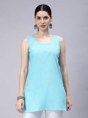 hand embroidered blue georgette angarkha with slip 4