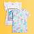 Icecream and beach vibes comfort fit t-shirt (pack of 2)
