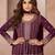 Purple Festival Wear Embroidered Salwar Kameez