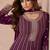 Purple Festival Wear Embroidered Salwar Kameez
