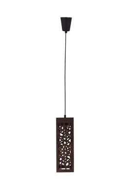 Wooden Decorative Dark Brown Color Hanging Light / Night Lamp /  Chandeliers 4