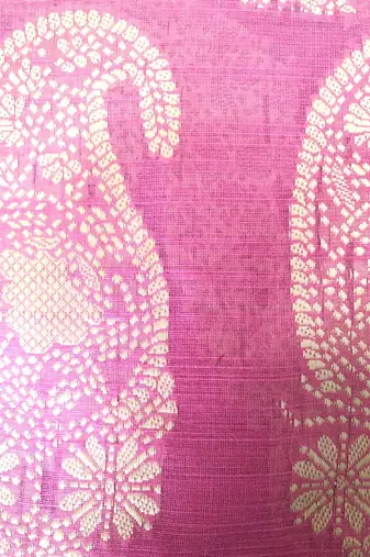 Lucknowi Chikankari Weaving Saree with Blouse