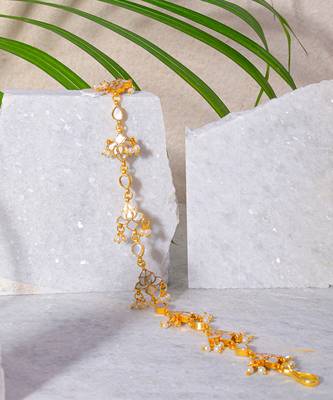 Grey mother of pearl sheeshphool 4