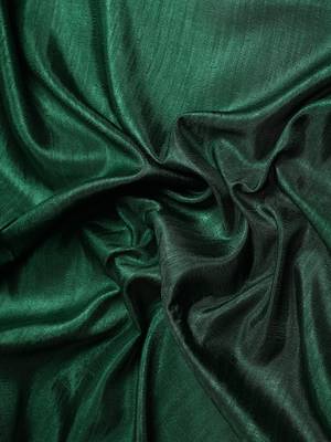 Indian Women Green Vichitra Silk Fancy Border 5