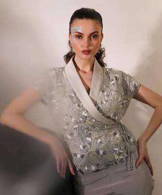 Sea salt grey mazu co ord set 4