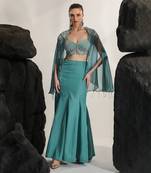 Tiffany blue sirena skirt set