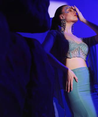 Tiffany blue sirena skirt set 5