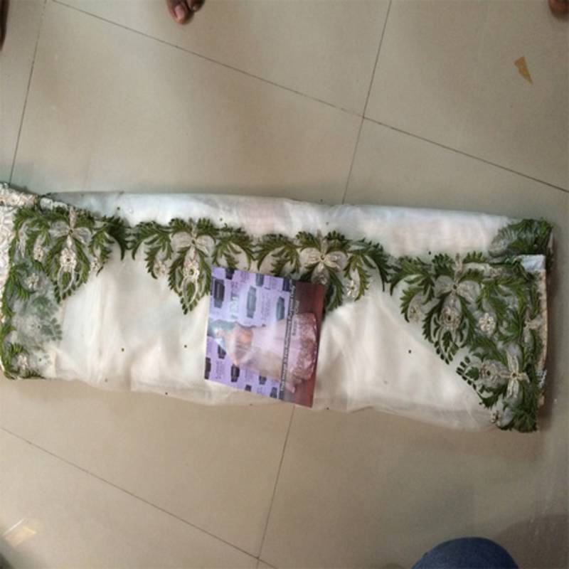 Ileana D'Cruz White Bollywood Style Lehenga Saree