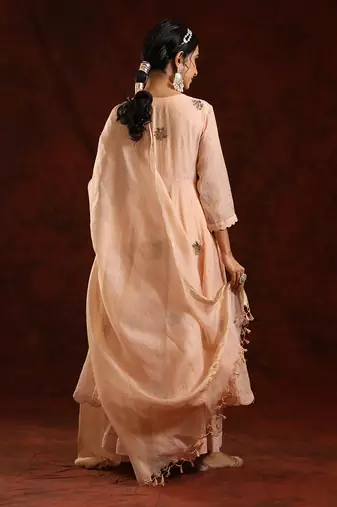 Blush pink kurta set