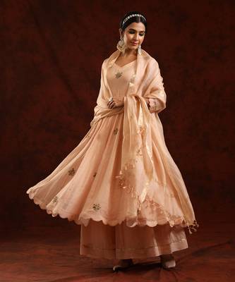 Blush pink kurta set 4