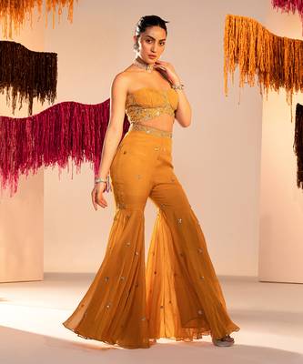 Yellow ghararar set 2