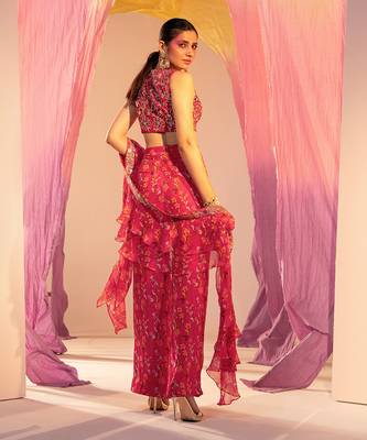 Rani pink pant set 2