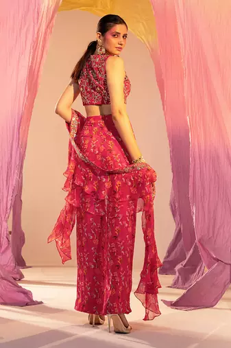 Rani pink pant set