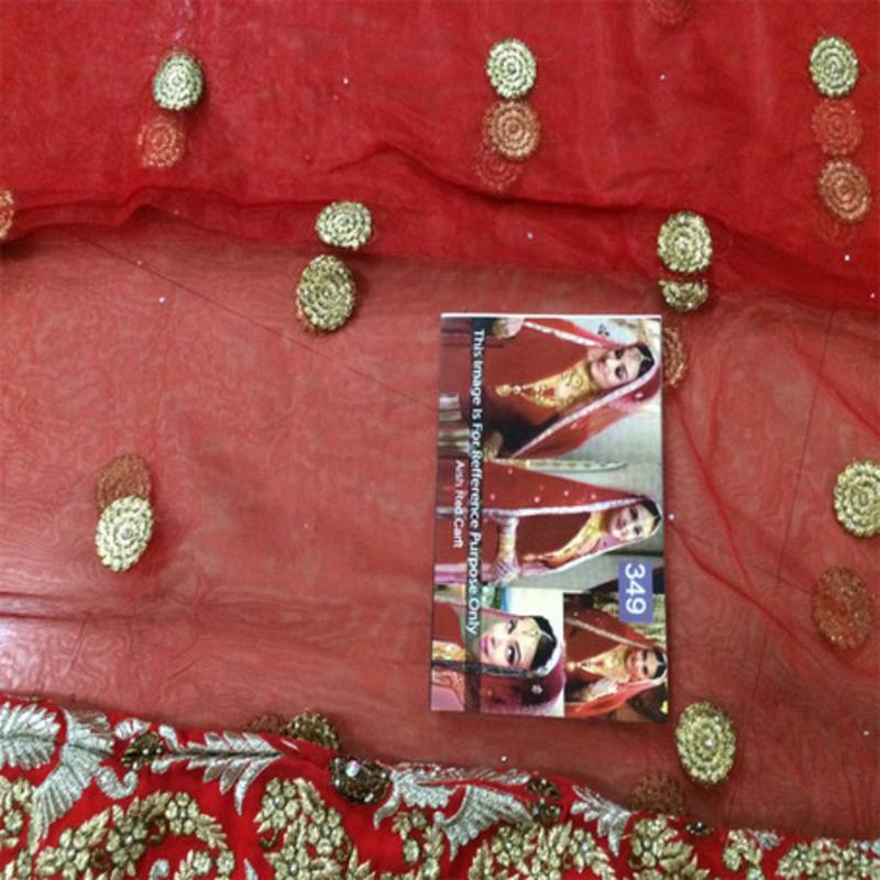 Aishwarya Rai Red Bollywood Lehenga Saree