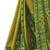 olive bandhni printed chiffon saree with blouse piece