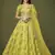 Ethnic Neon Colour Heavy Embroidered Wedding Looks Lehenga Choli