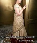 Kareena Kapoor Beige Net Bollywood Lehenga Choli.