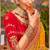 Heavy Designer Zari Embroidery Work Yellow Colour Partywear Saree