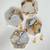 Brown Agate Hexagon Coaster (Set Of 4)