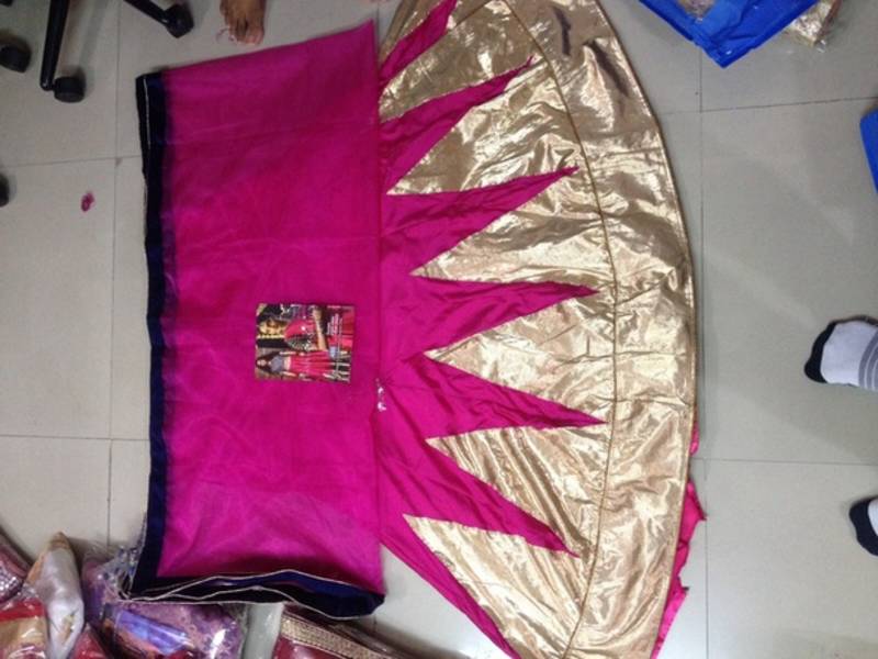 Sonam Kapoor Pink Georgette Bollywood Lehenga Choli.