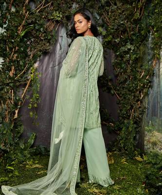 Green kurta set 2