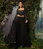 Black corset with jacket