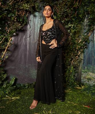 Black corset with jacket 3