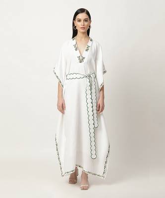 Ivory kathy kaftan 1
