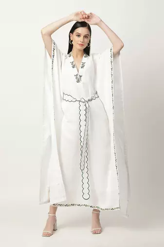 Ivory kathy kaftan