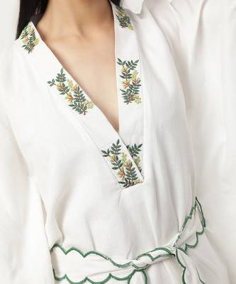 Ivory kathy kaftan 5