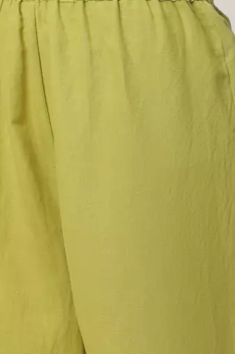 Grass green tracey kurta set