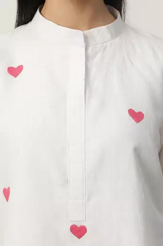 Ivory essie kurta set