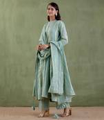 Aqua akka devi kurta set