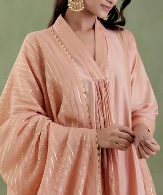 Beige Samyukta Kurta Set 4
